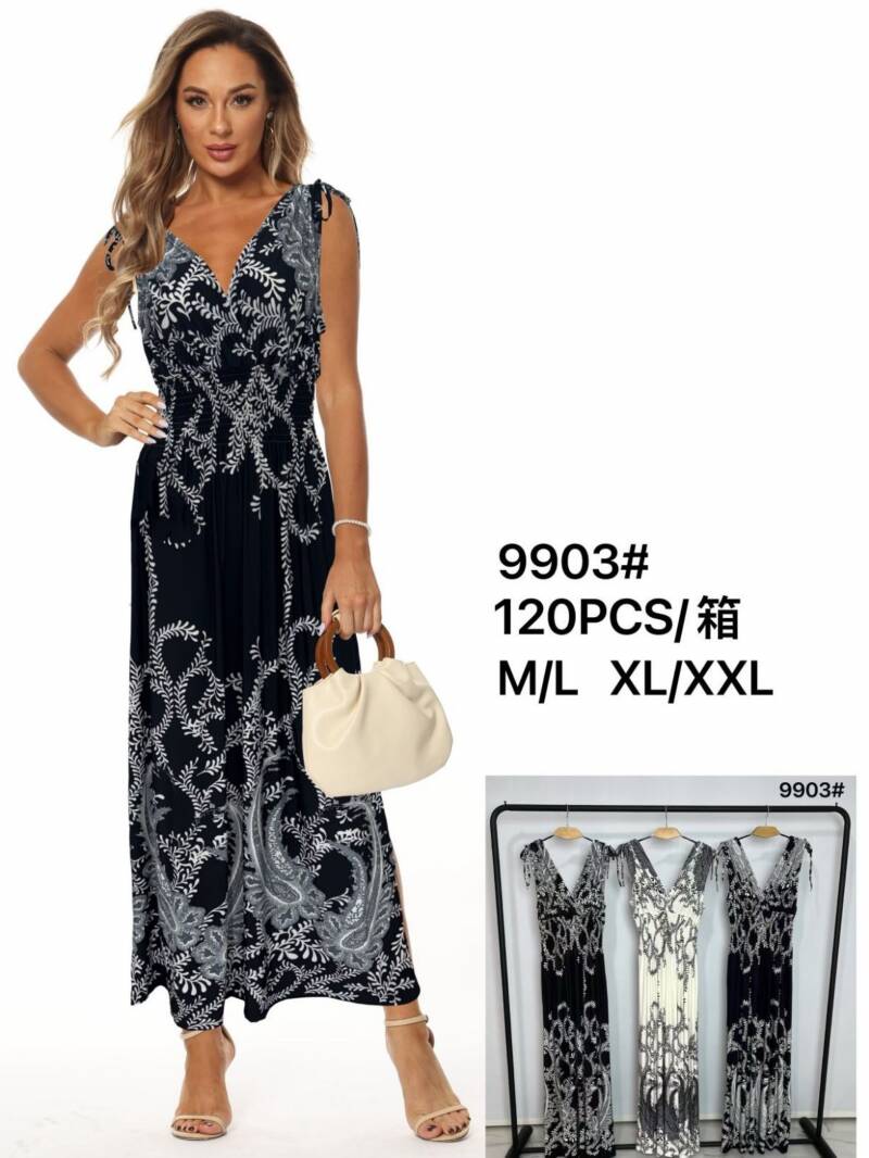 Sukienki damskie Roz M/L-XL/2XL, Mix Kolor Paczka 12 szt 1